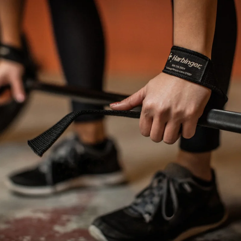 Harbinger  Big Grip Weight Lifting Straps (1 Pair)  | Best Price UAE