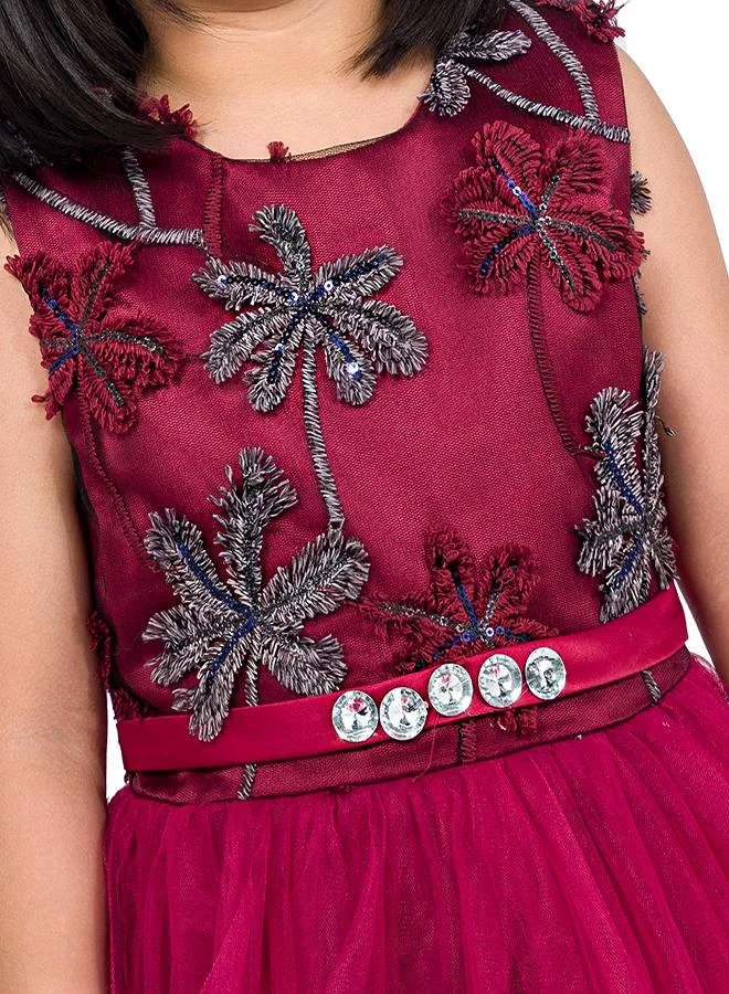 babyqlo Floral Tulle Dress