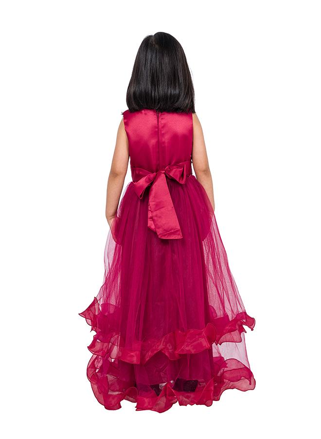 babyqlo Floral Tulle Dress - Image 2