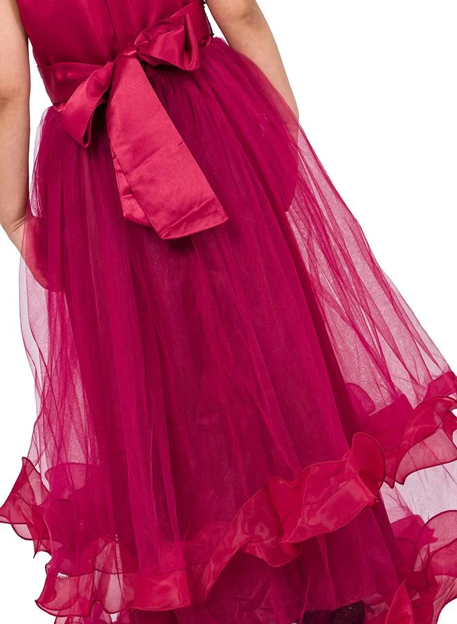 babyqlo Floral Tulle Dress