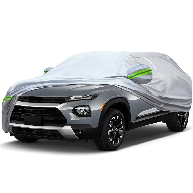 KEYOOG 6Layer Full Car Cover is AllWeather Waterproof Universal in All Seasons Snow Prevention Rainproof Acid Rainproof Sunscreen UltravioletProof Applicable to SUV and MPV Up to 180
