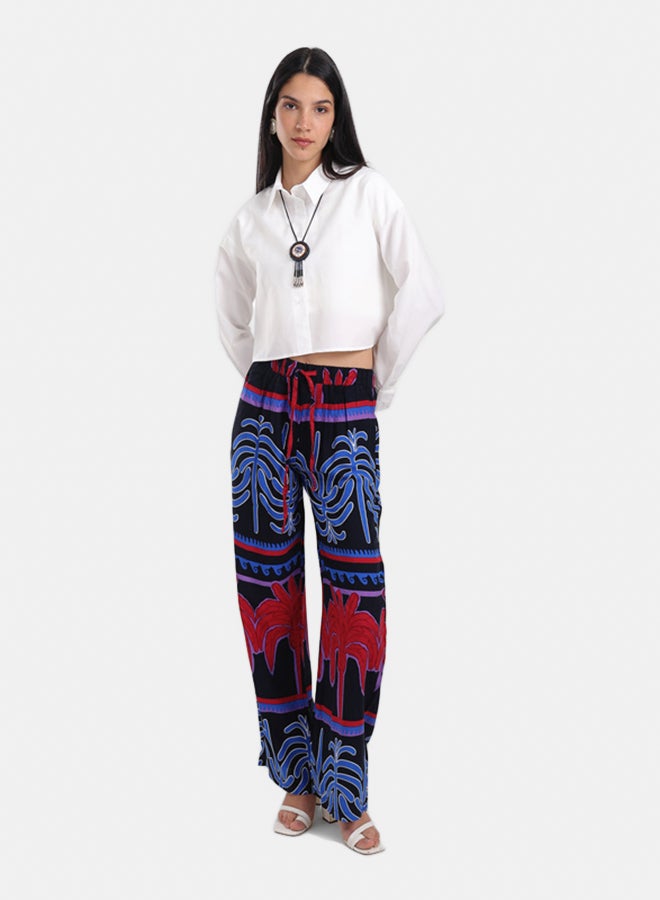 Carina Dropped Shoulder Cropped Shirt - Image 5