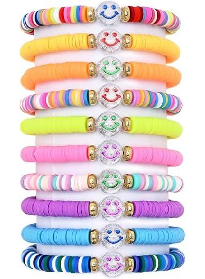 Arabest Friendship Bracelets - 10 Pack Colorful Beaded Handmade Jewelry Set for Teen Girls, Women, Gifts, Party Favors - Image 1