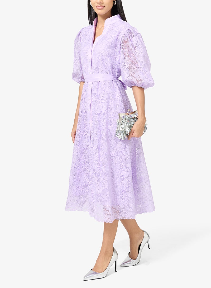 Ella Limited Edition HIgh Heel Pumps Metallic Silver - Image 5