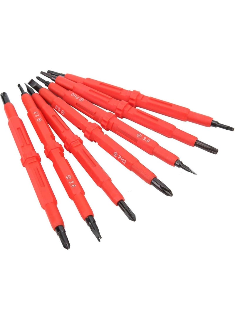 GGOOT Electrical Screwdriver Tool Set Electrician's Insulated Magnetic 2‑Purpose Hardware 21829 - Image 3