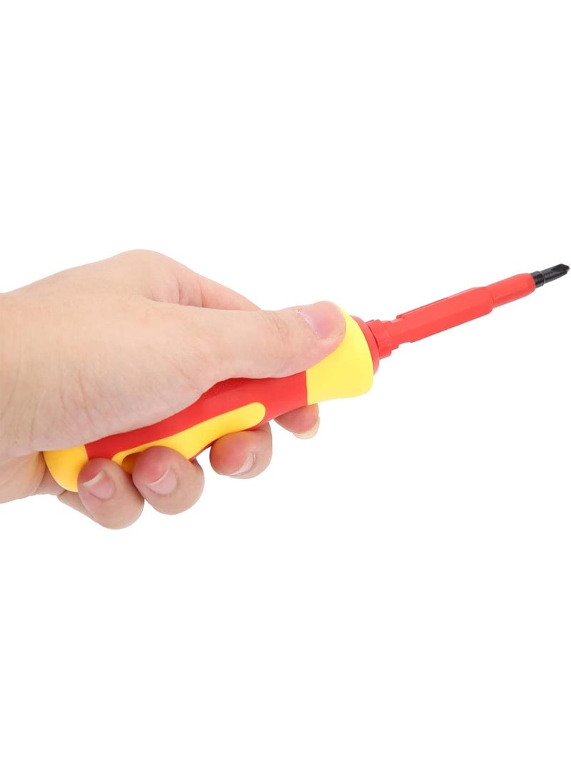 GGOOT Electrical Screwdriver Tool Set Electrician's Insulated Magnetic 2‑Purpose Hardware 21829 - Image 2