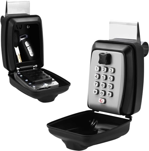 Casmer 2025 Upgrade SL-591 Car Window Lock Box, car Key Lock Box, Car Lock Box, Car Window Punch Button Lock Box, Vehicle Window Lock Box, Lock Boxes for car fit for Ride Share, Turo, GetAround - Image 1