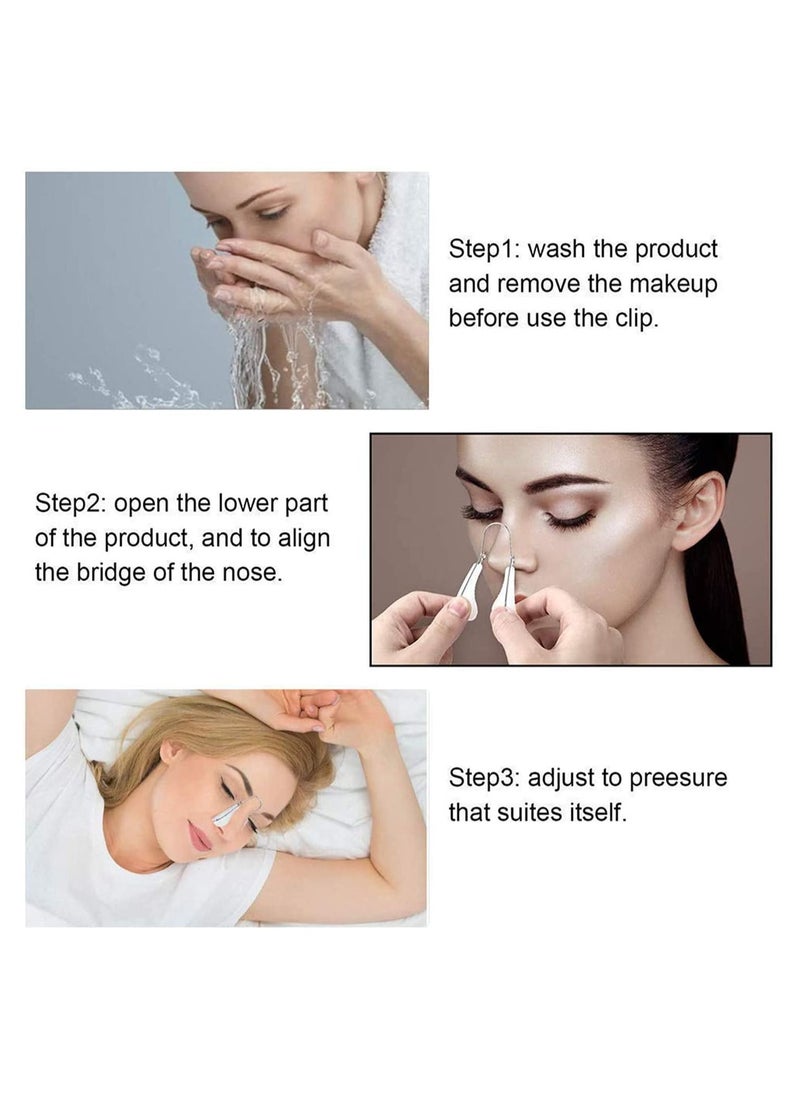 SYOSI Nose Shaper Lifter Clip Beauty Up Lifting Soft Safety Silicone Rhinoplasty Bridge Straightener Corrector Slimming Device Pain Free High Up Tool  - Image 4