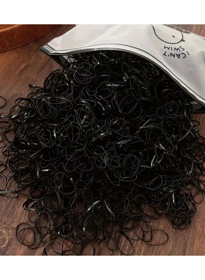 Ucanbe 1000pcs Baby Girls Disposable Colorful Hair Tie Hair Accessories, Ideal choice for Gifts - Image 5