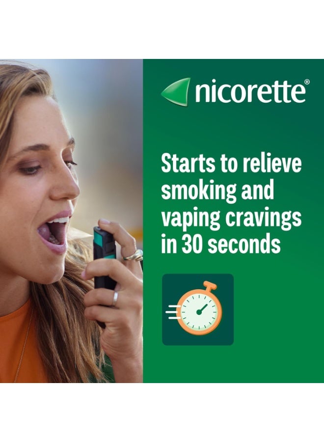 Nicorette Quickmist Mouth Spray, Freshmint - 1 x 150 Sprays - Image 5