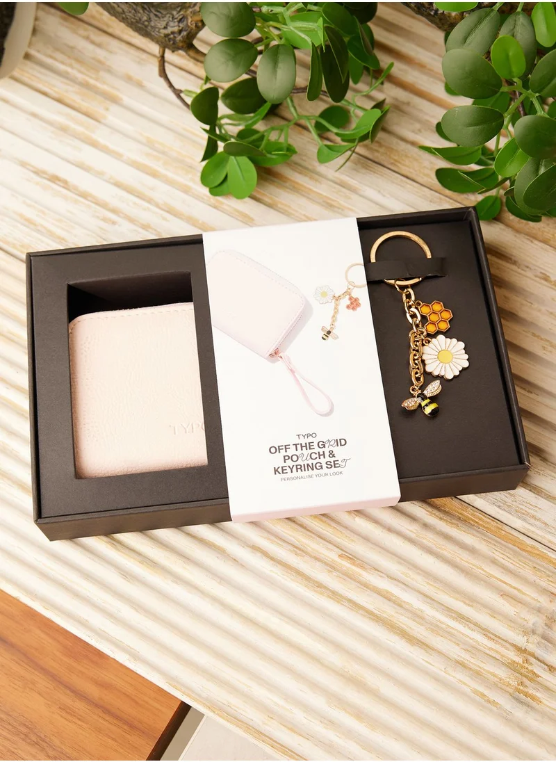 Typo Off The Grid Pouch & Keyring Set