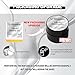 U-Shinein 8ml Metallic Painting Gel, Silver Painted Nail Polish, 3D Metal Painting Drawing Mirror Nail Gel Polish Glossy Soak Off UV/LED DIY Nail Art Manicure - Image 3