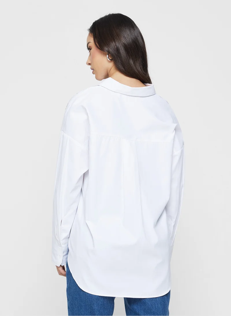 ONLY ONLOREGON LEANA LIFE Long sleeve EMBELIished SHIRT