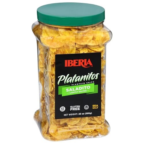 Iberia Saladito Lightly Salted Plantain Chips , 20 Oz. - Image 1