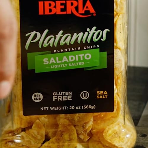 Iberia Saladito Lightly Salted Plantain Chips , 20 Oz. - Image 5