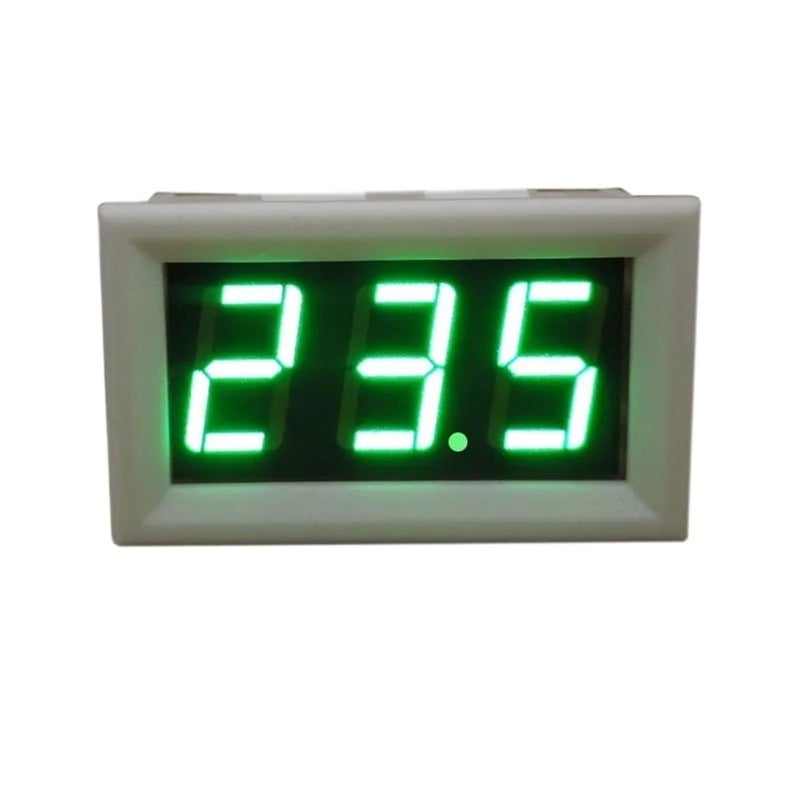 مقياس التيار الرقمي المعزول LED بجهد 75 مللي فولت تيار مستمر 50 أمبير، جهاز اختبار الأمبير تيار مستمر، مقياس تيار لوحة 100 أمبير 200 أمبير 300 أمبير 500 أمبير 1000 أمبير (أخضر، تيار مستمر 999 مللي أمبير) - Image 2