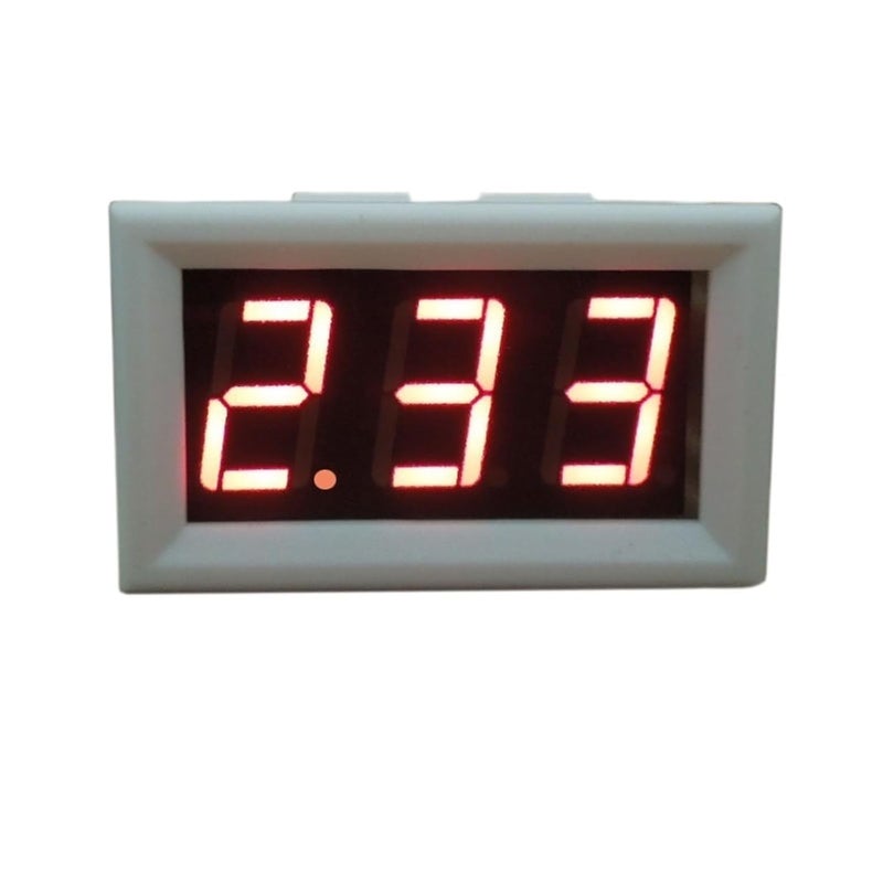 مقياس التيار الرقمي المعزول LED بجهد 75 مللي فولت تيار مستمر 50 أمبير، جهاز اختبار الأمبير تيار مستمر، مقياس تيار لوحة 100 أمبير 200 أمبير 300 أمبير 500 أمبير 1000 أمبير (أخضر، تيار مستمر 999 مللي أمبير) - Image 5