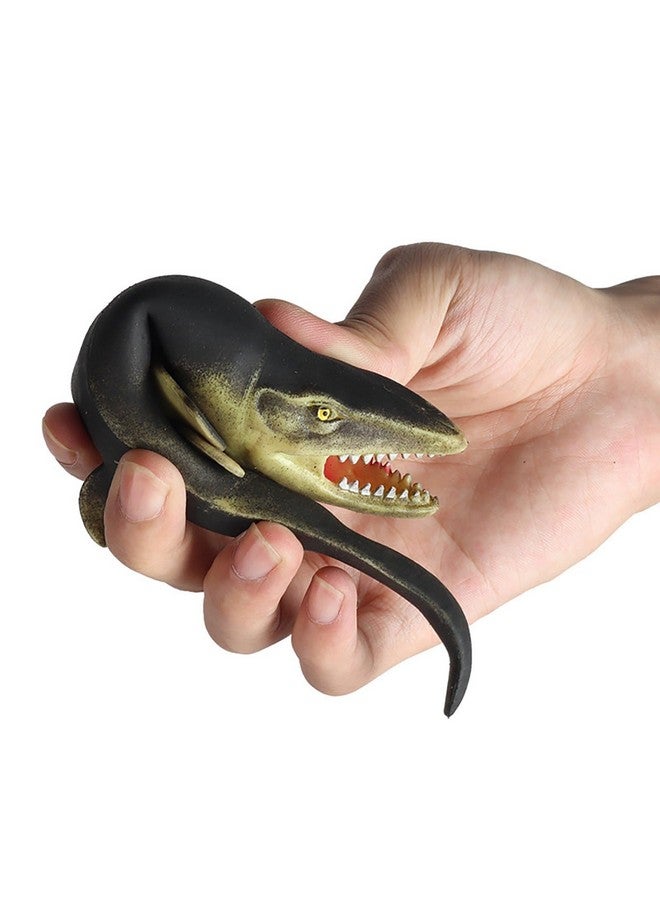Amitasha Aquatic Animal Toy for Kids Realistic Fish Squishy Figurines Rubber Sea Animal Soft Squeeze Toy for Boys Girls Lookalike Ocean Creatures Educational Gift - Image 2