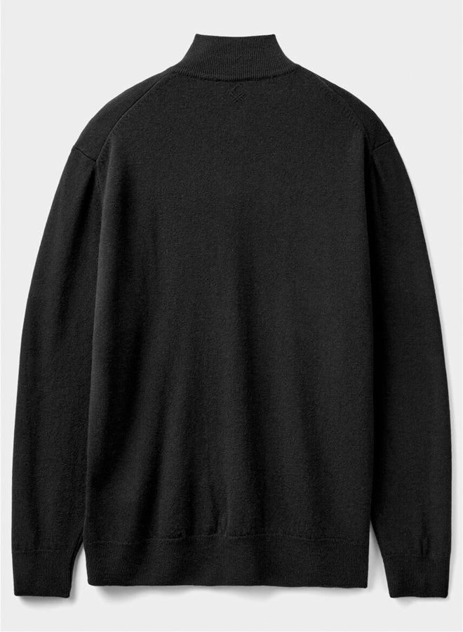 Benetton zip-up sweater  - Image 5