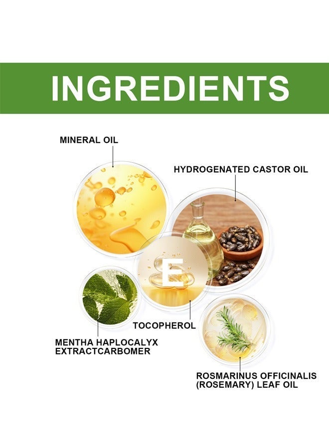 EELHOE 2PCS Rosemary Mint Scalp Hair Strengthening Oil For Hair Growth Hair Care - Image 4