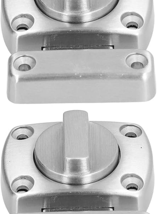 Yosoo 2Pcs Zinc Alloy Attic Door Latches Sash Window Lock Threaded Joints Anti Locking Cabinet Sliding Door Buckle - Image 4