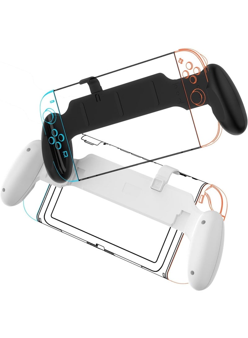 عالم eSports قبضة RISLG المضادة للانزلاق لجهاز التحكم Switch 2، قبضة واقية عالمية من قطعة واحدة لأجهزة الألعاب N-switch2 (أبيض) - Image 3
