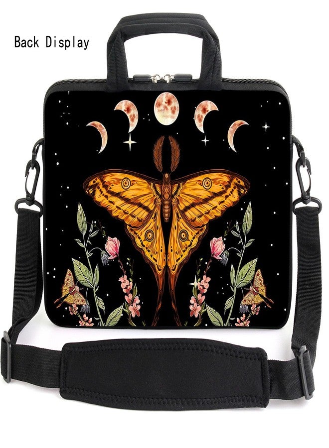 ARIYIDA 13" laptop bag laptop sleeve chromebook case adjustable shoulder strap with handle accessory pocket for men women (RYD-13-4) - Image 2
