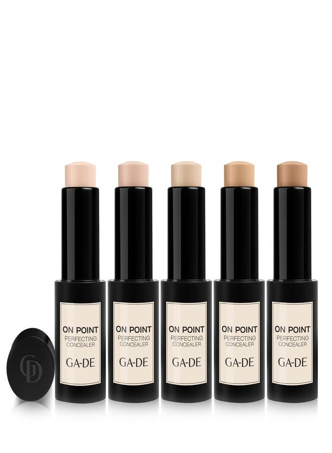 GA-DE On Point Perfecting Concealer Stick, 49 - Concealer for Dark Circles, Evens Skin Tone, Moisture Retention - Ideal for All Skin Types - 0.15 oz - Image 4