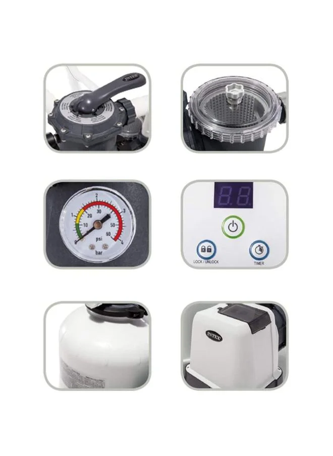INTEX Krystal Clear Sand Filter Pump