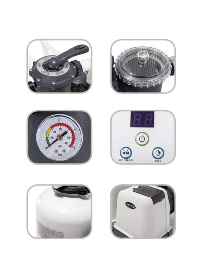 INTEX Krystal Clear Sand Filter Pump  - Image 2