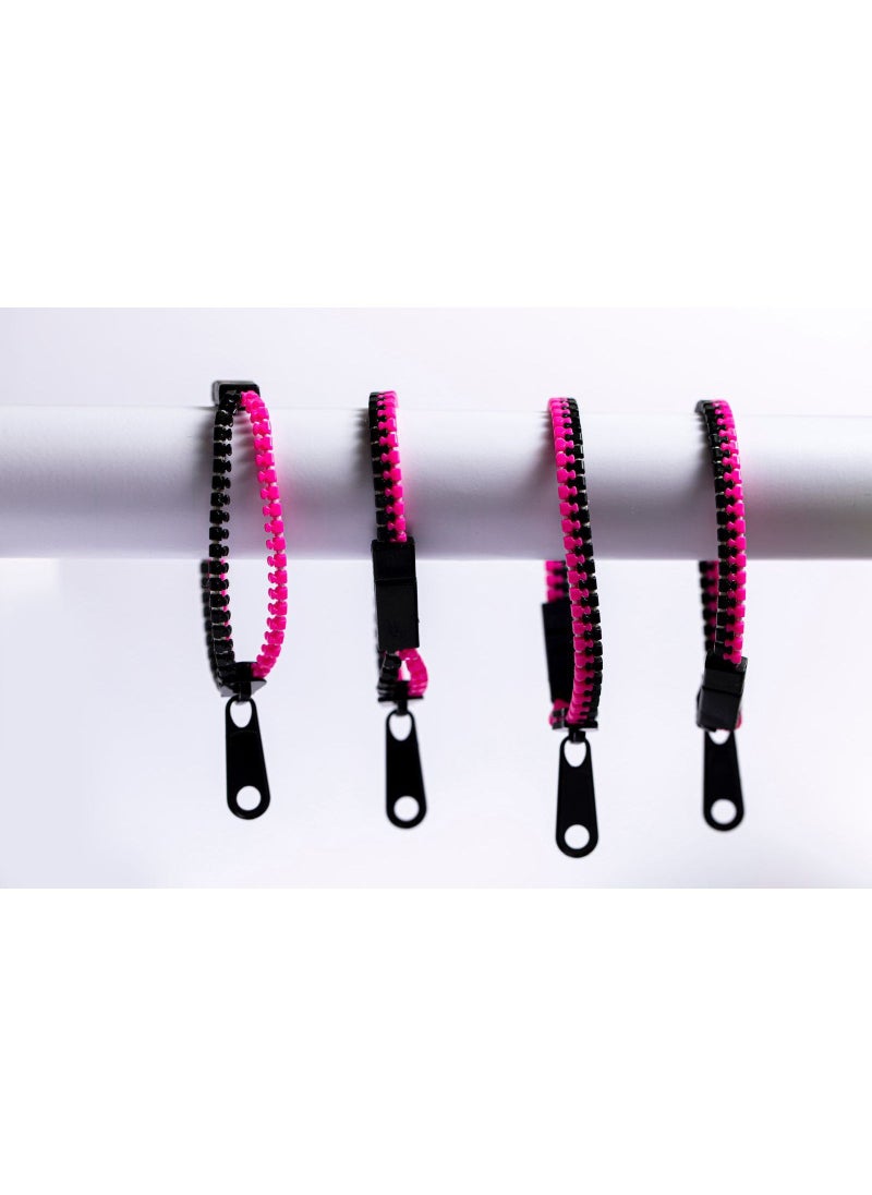 Elite Dose 4 elite bracelets multicolor (black&pink) 