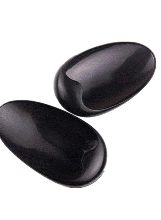 Natuworld 3 Pairs Professional Black Plastic Ear Cover Protector Hairdressing Dye Colouring Bathing Shower Cap Waterproof Ear Protection Earmuff for Hair Salon Styling Kit Bathing Shower Spa - Image 2