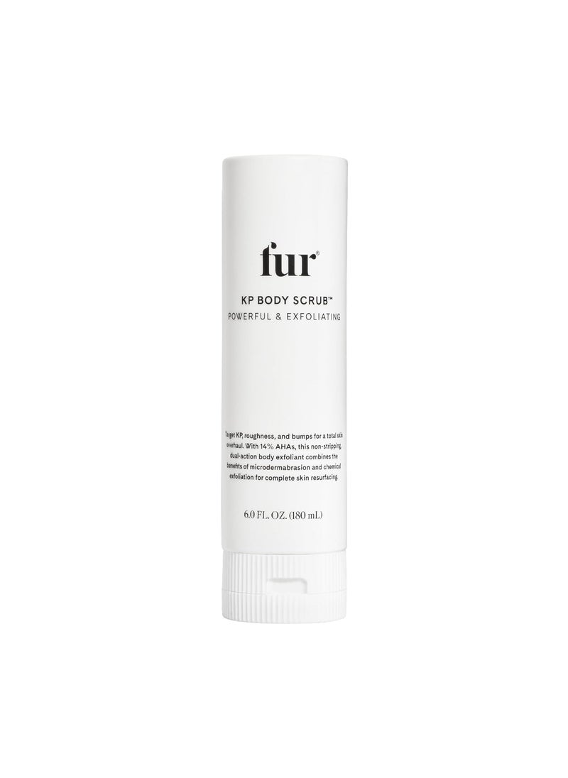 Fur - Fur KP Body Scrub  Powerful 14 AHA Body Scrub for Keratosis Pilaris or Rough Patches to Smooth and Clear Skin using Lactic Acid and Physical Exfoliants While Moisturizing the Skin  6 oz - Image 1