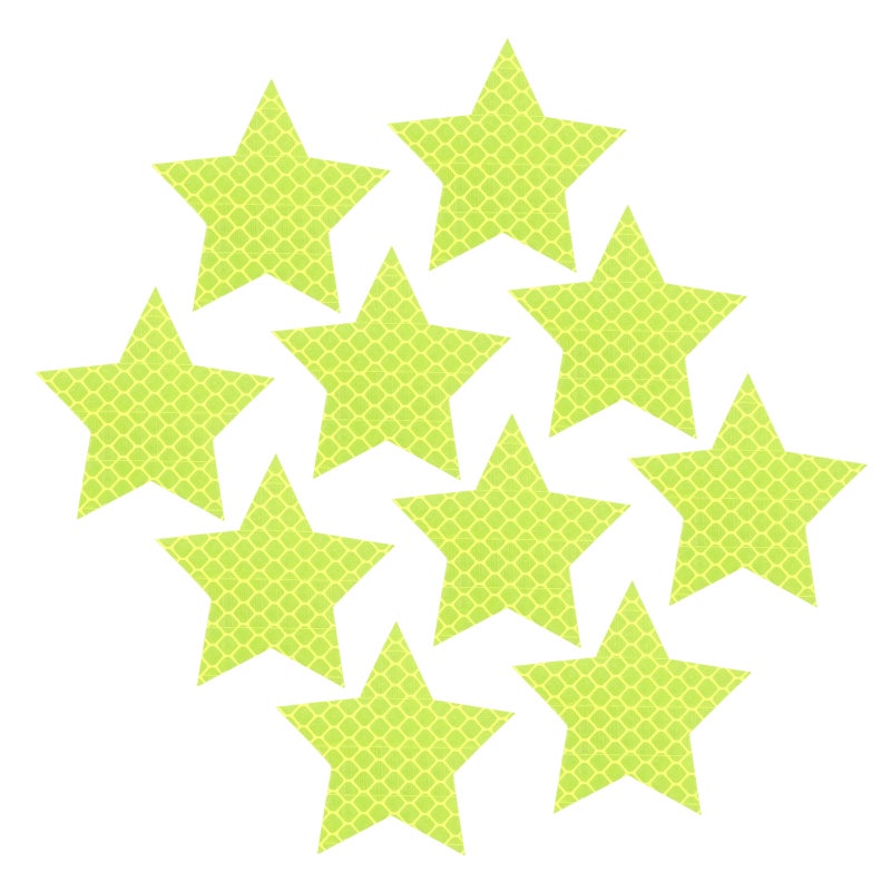 10pcs Reflective Stickers Reflective Stickers Driveway Reflectors Bike Reflective Tape Night Safety Stickers For Motorcycle - Image 4