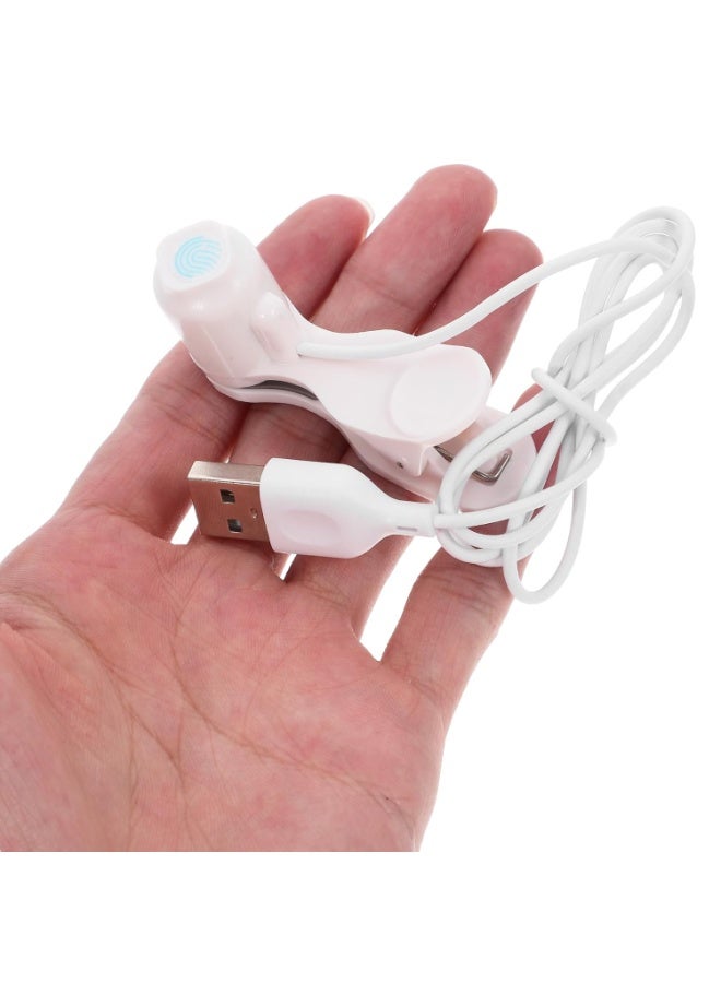 Auto-clicker Device for Mobile Phone and Tablet Computer Screen, Automatic Phone Live Broadcasts Gaming Phones Auto Clicker for Mobile Phone Clicker, Bracket Phone Clicker for Giving a Like inTiktok , Mini ABS White , 5X2CM  - Image 5