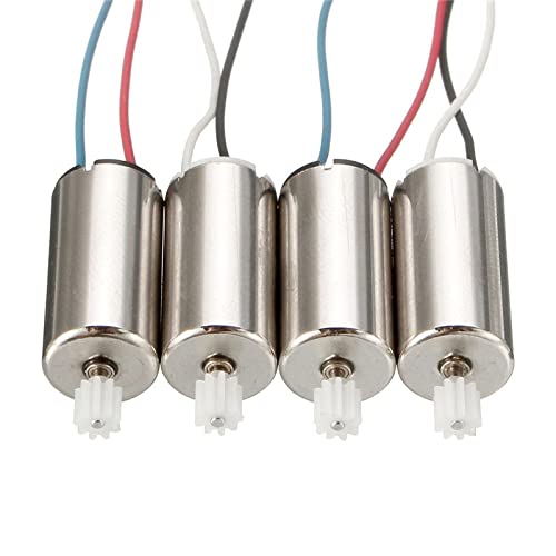 INVENTO 8pcs 3.7V 7x16mm 716 Micro Coreless High Speed DC Motor with 11 teeth Plastic Gear mounted for Quadcopter Helicopter Tiny Toy Drones - Image 4