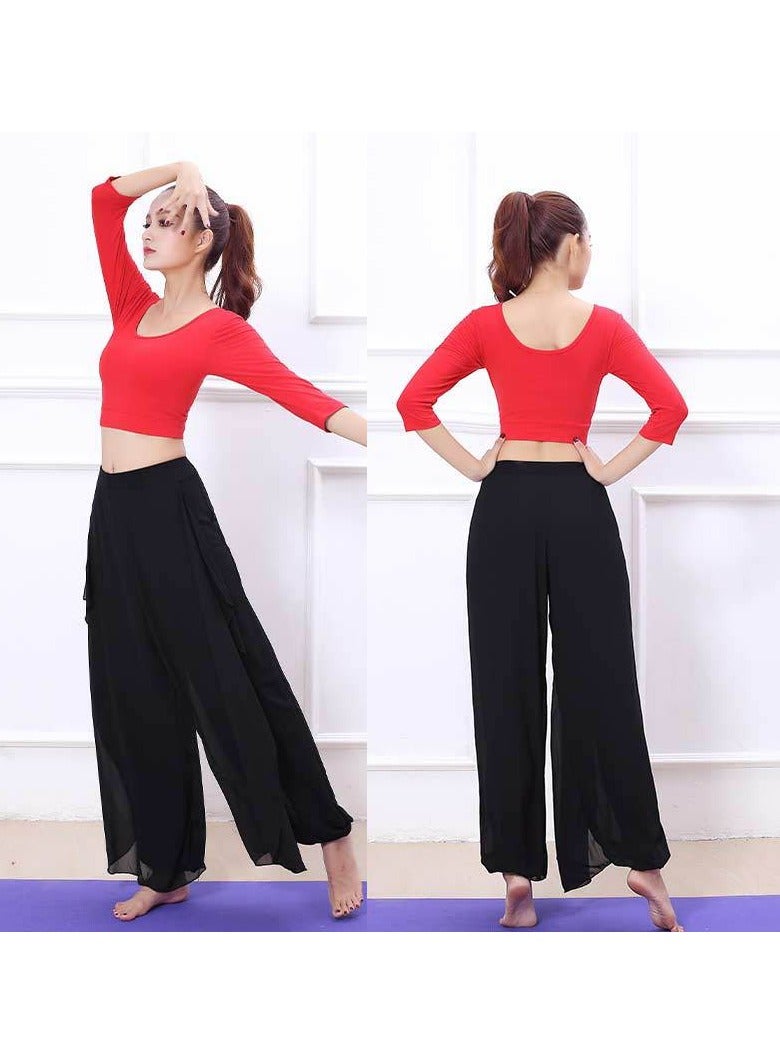EBMINI New Pilates Yoga Training Fitness Clothing Set