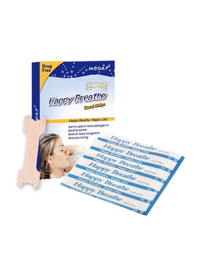 Hodaf 30 Pcs Nasal Strips Clear for Stop Snoring - Image 4