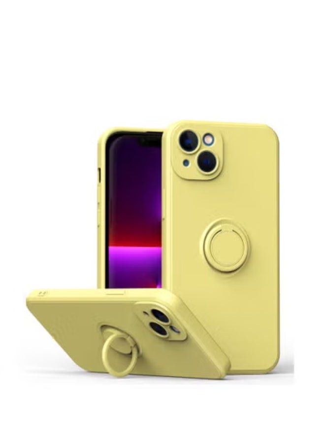 GULFLINK Back Cover Phone Protect Case For iPhone 14 Plus Yellow