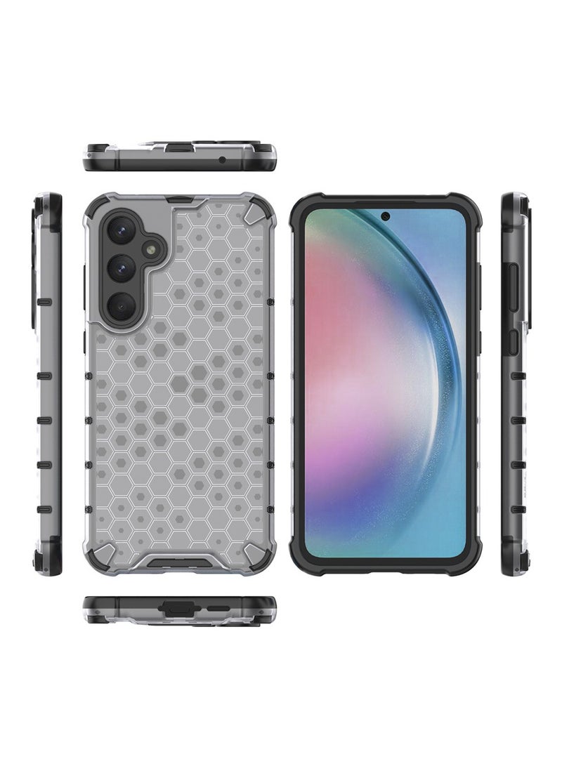 URBBKING Shock Absorption Bumper Reinforced Corner Ultra Slim Shockproof Protective For Samsung Galaxy A55 5G White  - Image 2
