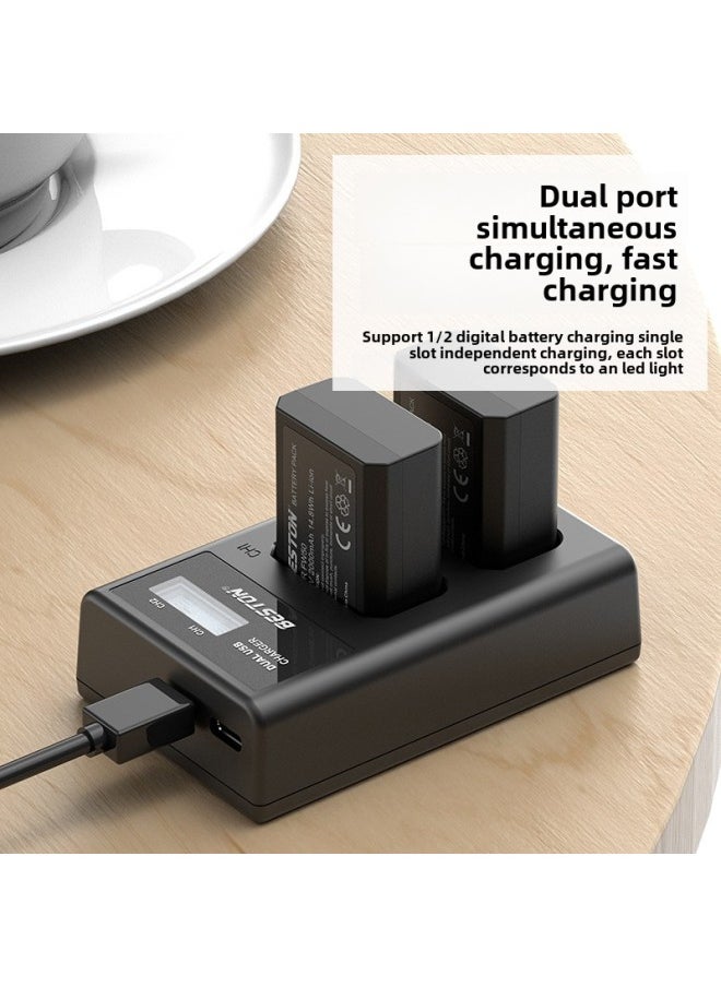 Generic - Fw50 Battery For A6300 A 7 M2 R2 S2 A6500 A6100 SONYA5100 Camera Battery-Standard Capacity:Separate Charger * 1 - Image 1