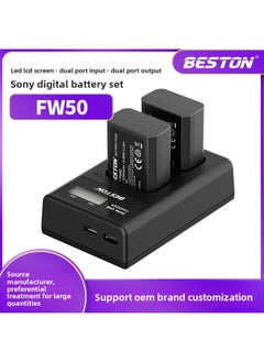 Fw50 Battery For A6300 A 7 M2 R2 S2 A6500 A6100 SONYA5100 Camera Battery-Standard Capacity:Separate Charger * 1