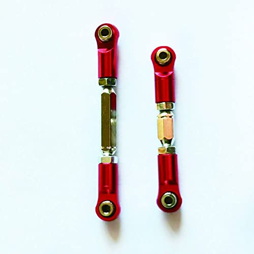 YoyoHobby 6pcs Adjustable Turnbuckles Camber Links Steering Links for Arrma 3S Vorteks Senton Granite Big Rock Typhon Upgrade Parts (Red) - Image 4