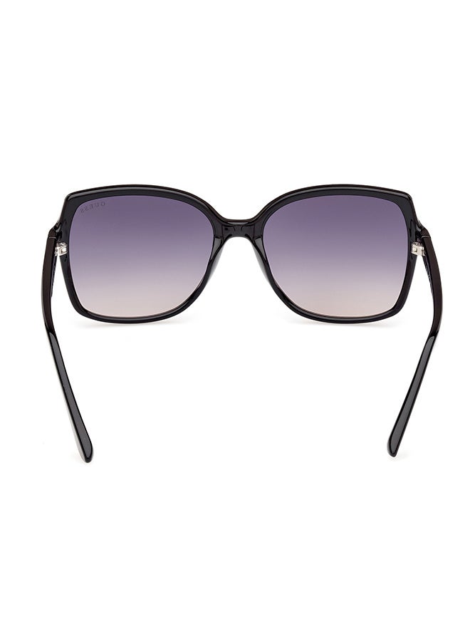 GUESS Women's UV Protection Square Sunglasses - GU0010001B55 - Lens Size: 55 Mm - Image 4