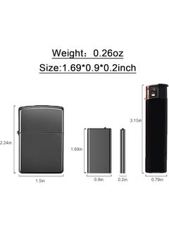 erorex Only 0.19 Inches Thick Mini Voice Activated Recorder Digital Audio Recorder Small Listening Device Micro Dictaphone  - Image 2