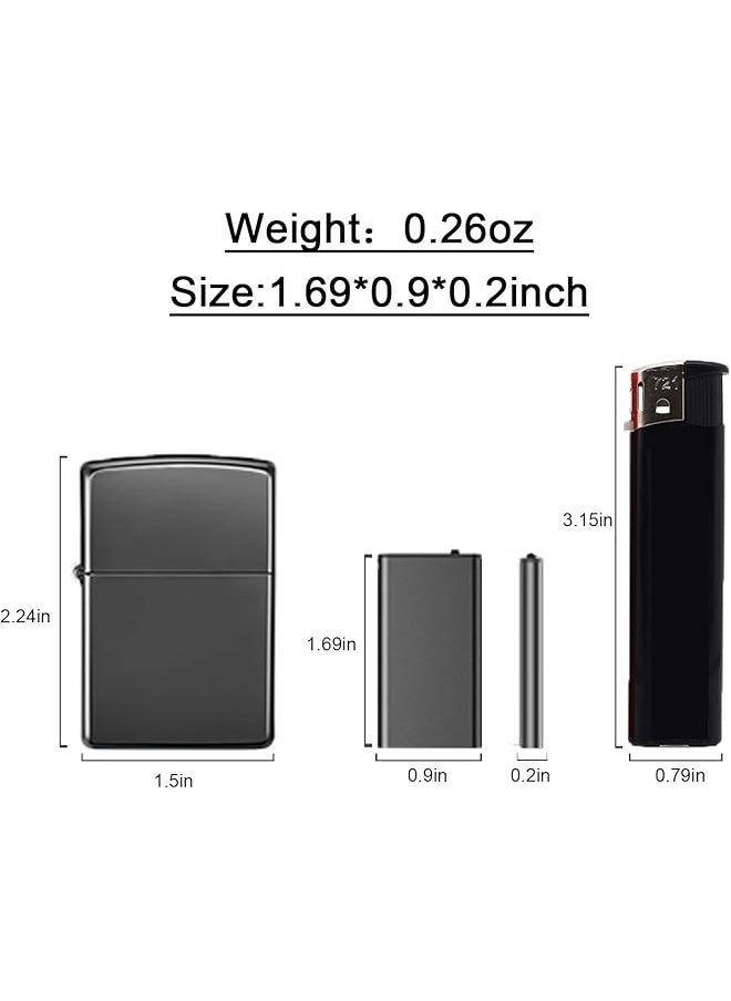 erorex Only 0.19 Inches Thick Mini Voice Activated Recorder Digital Audio Recorder Small Listening Device Micro Dictaphone  - Image 2