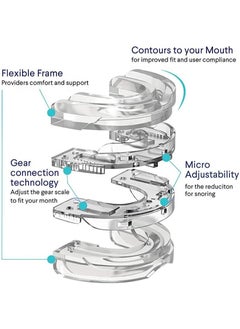 SMILEKIT Anti Snore Device. New Customizable Snore Reducing Mouthpiece – Reduce Snoring Aid for Men and Women – Most Comfortable and Adjustable Oral Appliance - Holds Jaw Forward to Open Airway  - Image 2