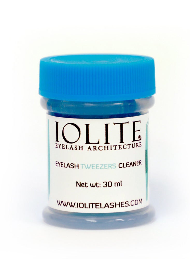 IOLITE Lash Glue Remover Tweezers Cleaner Sponge Balls TC01 - Image 1