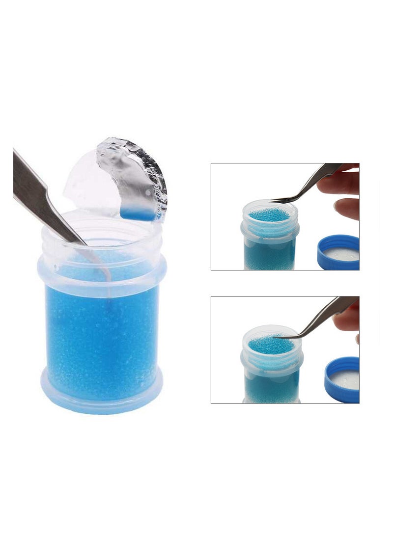 IOLITE Lash Glue Remover Tweezers Cleaner Sponge Balls TC01 - Image 3