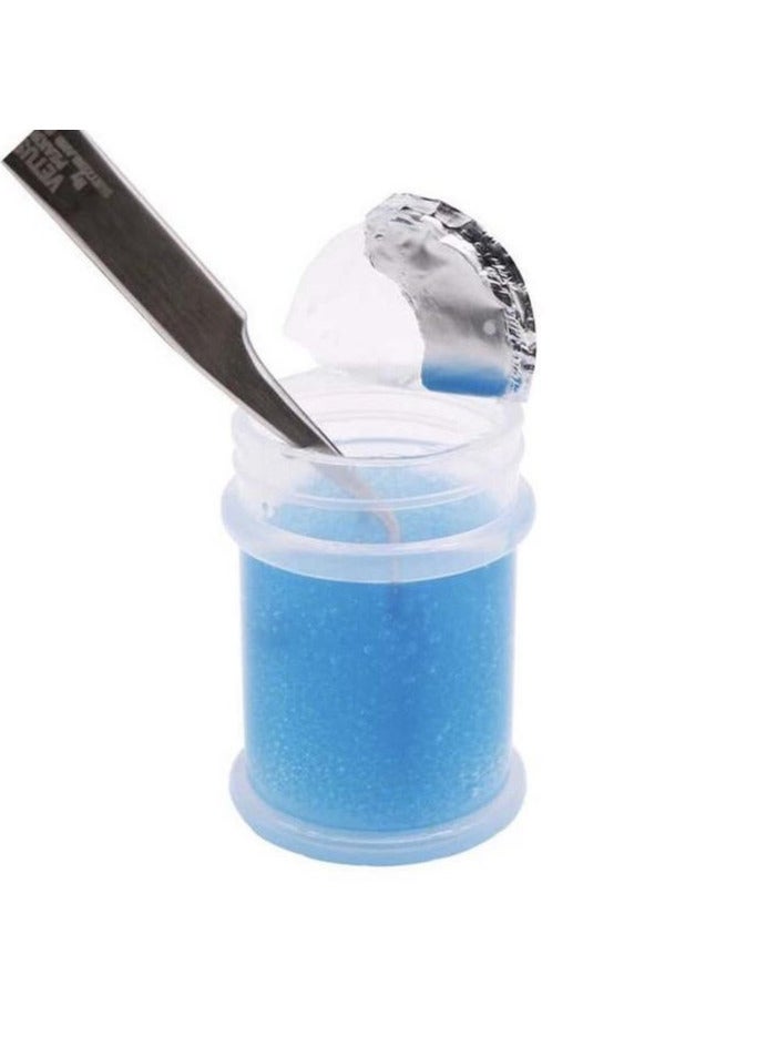 IOLITE Lash Glue Remover Tweezers Cleaner Sponge Balls TC01 - Image 2